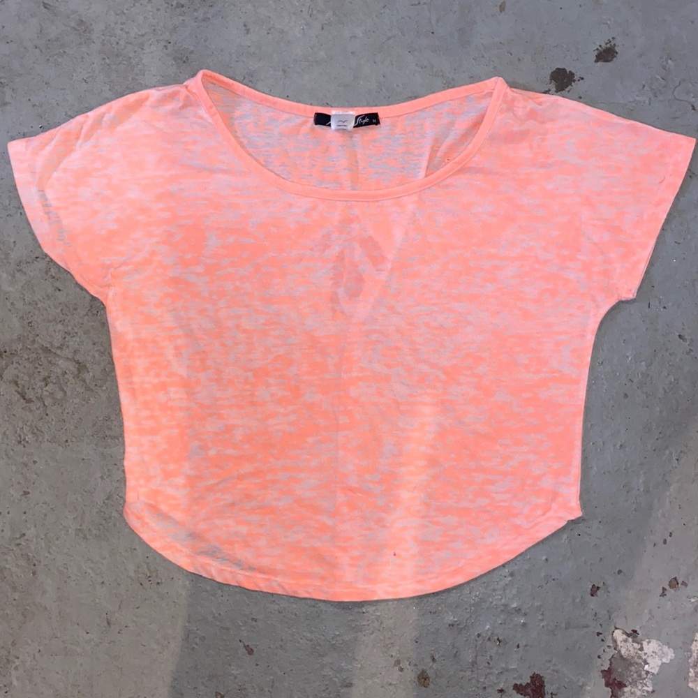 Orange shirt